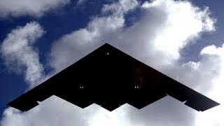 B-2 Stealth Bomber landing on Nellis Airforce Base Las Vegas