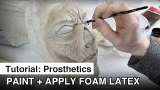 How To Paint + Apply  Latex Prosthetics