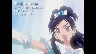 Pretty Cure - "Evil spirits of darkness, return to the abyss where you belong" evolution (English)