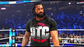 WWE 2K24 Roman Reigns vs. Tonga Loa