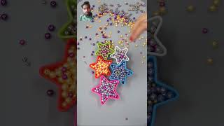 Amazing Stars ⭐ awesome Beads 😾 ASMR Video Oddly Satisfying 💫📿#satisfying #viral_video #beads #asmr