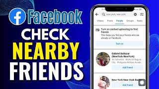 How To Check Nearby Friends On Facebook