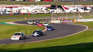 Brands Hatch 2018 Citroen Saxo VTR Junior's