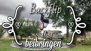 Selbst Backflip beibringen // Experiment