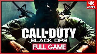 CALL OF DUTY: BLACK OPS【FULL GAMEPLAY Campaign Walkthrough】4K60FPS ULTRA | No Commentary