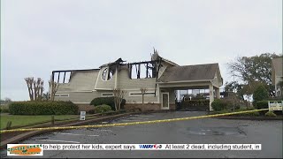 Fire destroys Lockwood Folly pool house