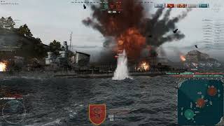 World of Warships: V. Cuniberti, Super Lucky Win Ace Submariner Nodlehs 1080p60fps