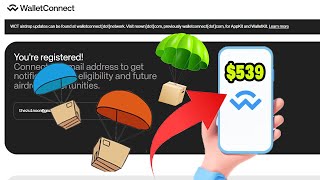 Wallet connect Airdrop Guide hurry up | just connect your wallet for the airdrop