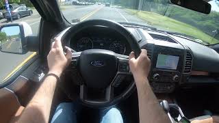 ASMR 2023 Ford F150 Limited 3,5 1 450 HP   4K POV Test Drive