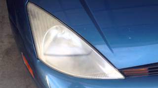 How to remove hazing from car headlights lenses