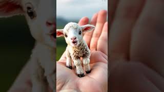 The miniature lamb is cute #love #cute #nature #birds #animals #creatureworld