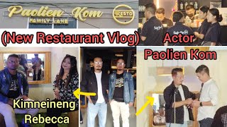 Actor Paolien Kom || New Restaurant Opening Program Vlog Ana ve ute Guys.