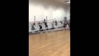 Toddler ballet class week 2