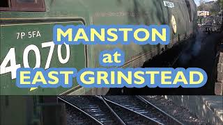 RD26270vid.  Bluebell Railway: MANSTON at East Grinstead.