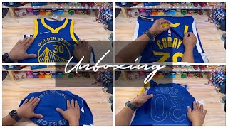 Stephen Curry Nike Authentic Golden State Warriors Icon Edition Jersey Blue NBA Dri-Fit ADV