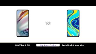 A Detailed Comparison of MOTOROLA G60 VS Redmi Redmi Note 9 Pro | My Smart Choice