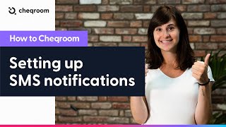 Setting up SMS notifications