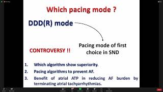 24 10 2022 Indictions Of Cardiac Pacing   Dr  Tarek A Salam