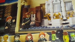 Building Harry Potter Lego set together!