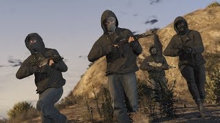 «Ночной Grand Theft Auto V С друзьями..