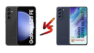 Samsung 23 FE  vs Samsung S21 FE (Snapdragon) | Full Comparison in Hindi.