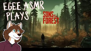 [Live Gamer ASMR] Egee plays Sons of the Forest | Peaceful Mode, Soft Spoken, Relaxing Vibes