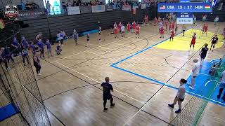 Hungary vs United States / Cloth Men / Dodgeball World Championships 2024