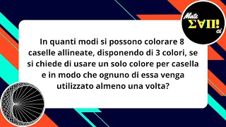 Combinatoria e colorazioni - mateMATTIci