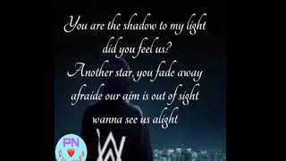 Alan walker #where are you now- whats app status #(lyrics) PN Creations