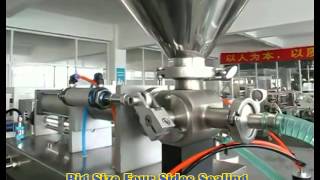 Big Size Four Sides Sealing Liquid Automatic Packaging Machine آلة التعبئة التلقائية السائل