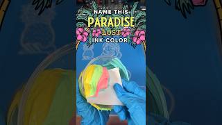 Will you WIN our VIRAL Challenge?! Name this Tropical Paradise Ink Color! 🏝️