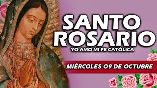 ❤️SANTO ROSARIO DE HOY MIÉRCOLES 09 DE OCTUBRE DE 2024🌷| Rosario | Yo Amo❤️Mi Fe Católica