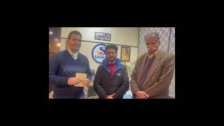 AlHamduLillah Sadaat Consultancy giving UK study visa to Ali Raza Imran