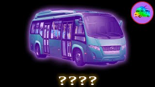 9 GREEN TOURIST BUS Horn Sound Variations & Sound Effects in 41 Seconds