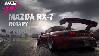 1 Hour of Mazda RX-7 Rotary Engine ASMR | Need for Speed Heat Unite 3.5 Gameplay