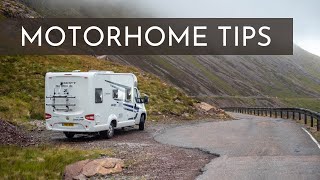 SCOTLAND BY MOTORHOME | 5 Motorhome Tips for Beginners!