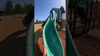 bella ciao playground parkour spiral slide pov