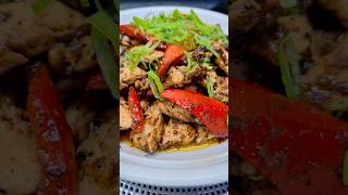 BLACK PEPPER STIR FRY SPICE PASTE |CHICKEN STIR FRY| #sallyskitchenrecipeideas#yummyfood#lunch#reels