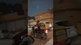 saudi me bike kaise chalaye#delivery #deliveryboy #bike #vlog #minivlog #vlogs #vlogger #saudivlogs