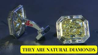 Rare Find: 75 Carat Yellow Diamond Ring - A True Treasure