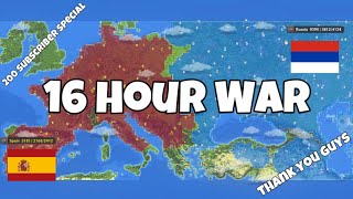 Spain vs Russia - Worldbox Timelapse