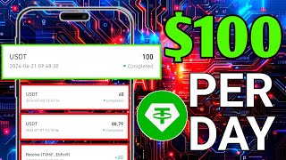 💰(Live Proof)🤑100$ Earn⚡️ New Usdt Earning Site || Usd Mining Site 2024 || Usdt Earning Website