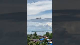 Lion Air on Final Runway 09 SOQ/WASS #shorts