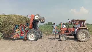 ghazi tractor over high jump|very dangerous performance of ghazi tractor|and ghazi tractor help