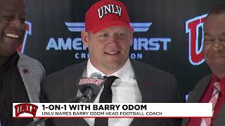 1-ON-1 with UNLV Football Head Coach Barry Odom