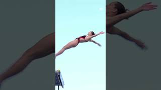 Jessica Macaulay's Flying Position At Women 20m Dive #JessicaMacaulay #flyingposition #dive