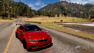 BMW M4 COUPE GAMEPLAY FORZA HORIZON