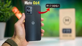 Moto G64 5g Launch date and Price in India |  Moto G64 5g unboxing and Specs