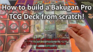 Bakugan Pro TCG Love! And How to Build a Bakugan Pro TCG Deck From Scratch