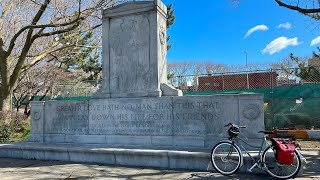 NYC Bicycling Day 2 Part 5 - RFK Bridge into Queens (Astoria, Long Island City), Roosevelt Island